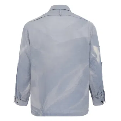 Jiyongkim Sun-bleached Strap Detailed Shirt