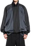 Jiyongkim Draped Jacket In Black