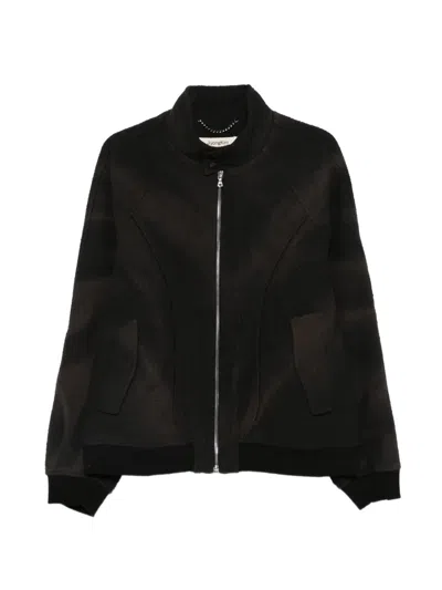 Jiyongkim Zip-up Jacket In Black