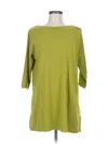 Jjill 3/4 Sleeve T-shirt In Green