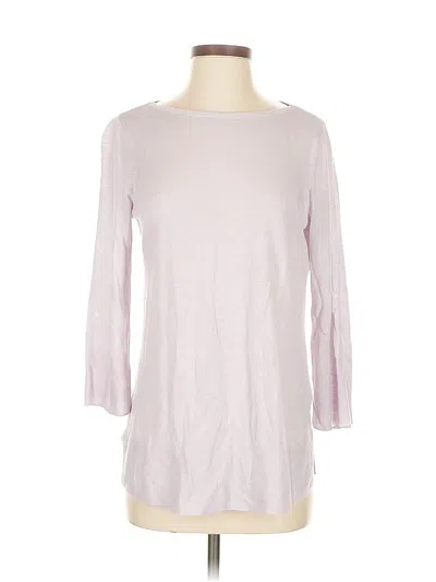 Pre-owned Jjill 3/4 Sleeve T-shirt In Pink