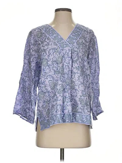 Jjill 3/4 Sleeve T-shirt In Blue