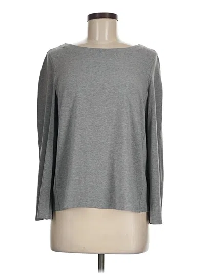 Jjill 3/4 Sleeve T-shirt In Gray