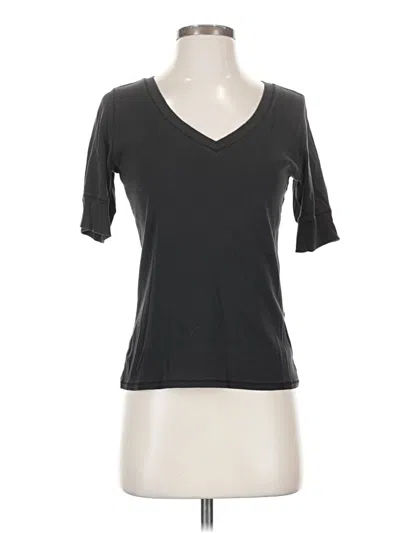 Pre-owned Jjill 3/4 Sleeve T-shirt In Gray