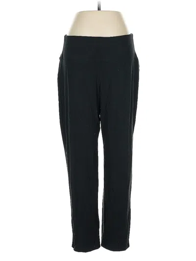 Pre-owned Jjill Active Pants In Black