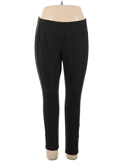 Pre-owned Jjill Active Pants In Black