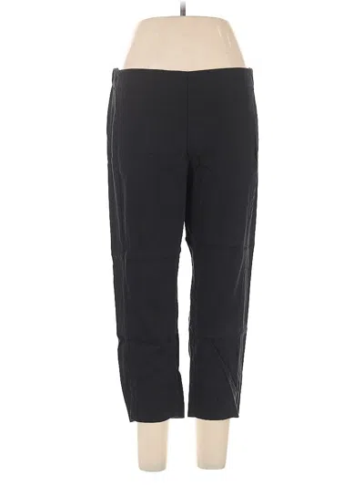 Pre-owned Jjill Active Pants In Black