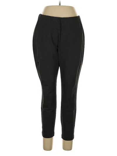 Pre-owned Jjill Active Pants In Black
