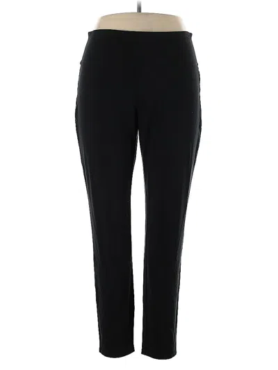 Pre-owned Jjill Active Pants In Black