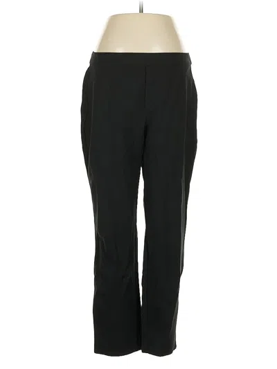 Pre-owned Jjill Active Pants In Black