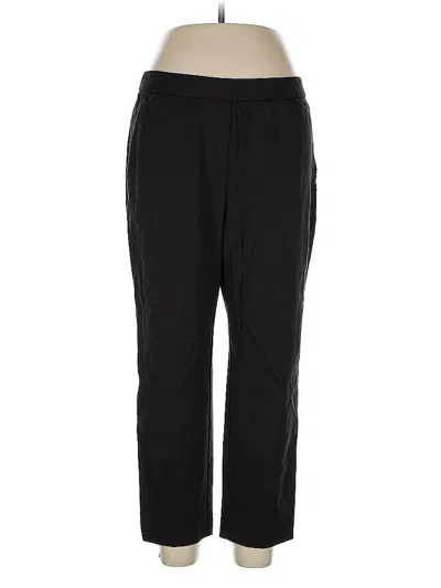 Pre-owned Jjill Active Pants In Black