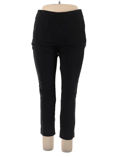 Pre-owned Jjill Active Pants In Black