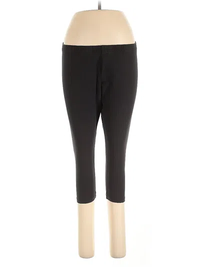 Pre-owned Jjill Active Pants In Black