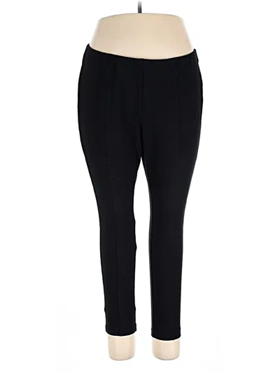 Pre-owned Jjill Active Pants In Black