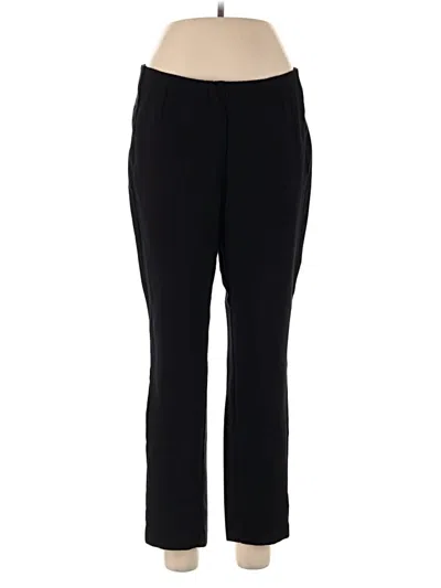 Pre-owned Jjill Active Pants In Black
