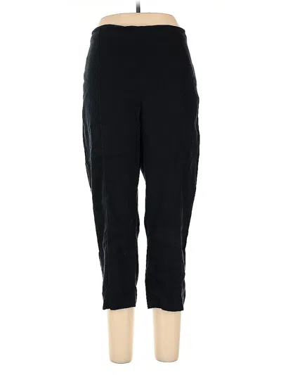 Pre-owned Jjill Active Pants In Black