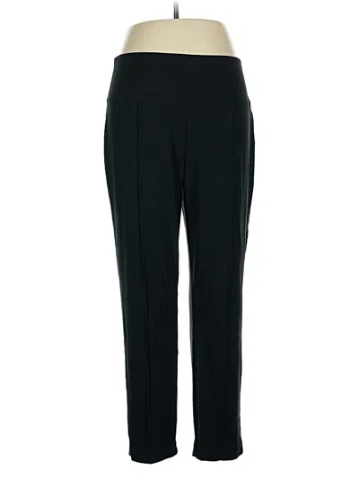 Pre-owned Jjill Active Pants In Black