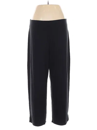 Pre-owned Jjill Active Pants In Black