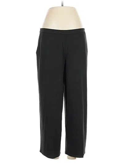 Pre-owned Jjill Active Pants In Black