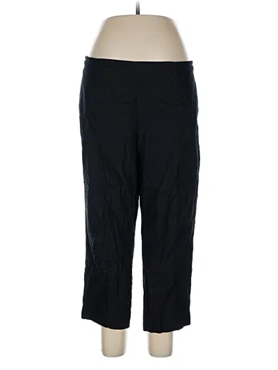 Pre-owned Jjill Active Pants In Black