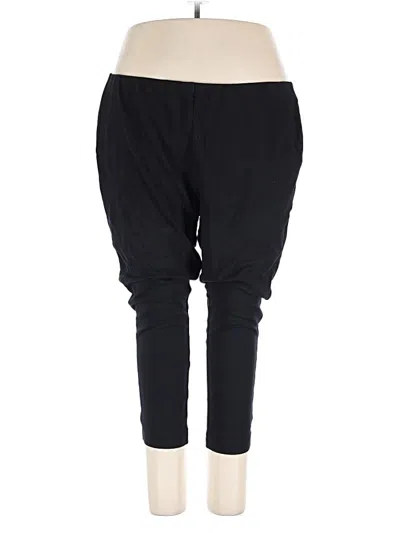 Pre-owned Jjill Active Pants In Black