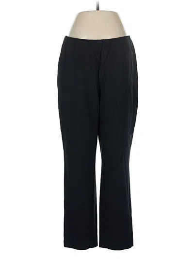 Pre-owned Jjill Active Pants In Black