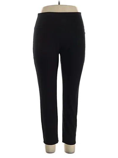 Pre-owned Jjill Active Pants In Black