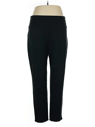 Pre-owned Jjill Active Pants In Black