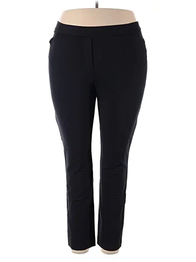 Pre-owned Jjill Active Pants In Black