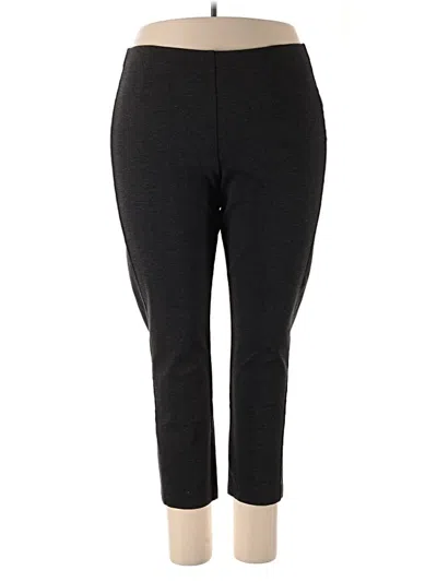 Pre-owned Jjill Active Pants In Black