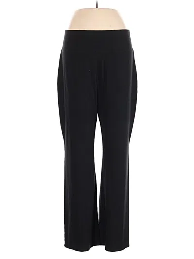 Pre-owned Jjill Active Pants In Black