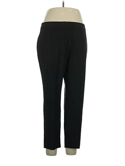 Pre-owned Jjill Active Pants In Black