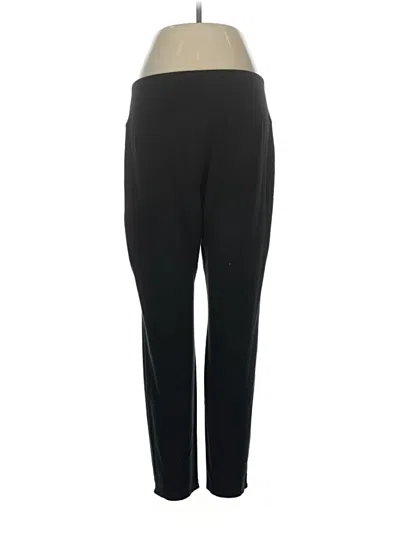 Pre-owned Jjill Active Pants In Black