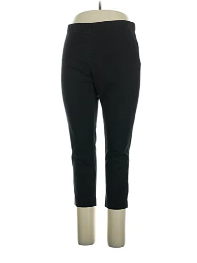 Pre-owned Jjill Active Pants In Black