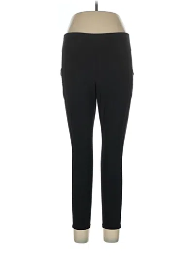 Pre-owned Jjill Active Pants In Black
