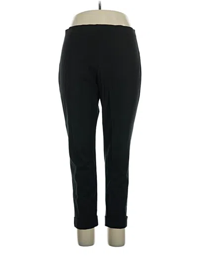 Pre-owned Jjill Active Pants In Black
