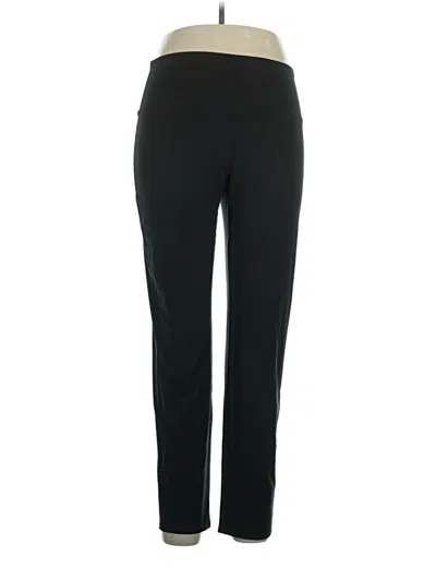 Pre-owned Jjill Active Pants In Black