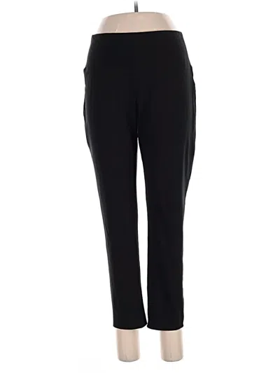 Pre-owned Jjill Active Pants In Black