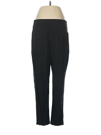 Pre-owned Jjill Active Pants In Black