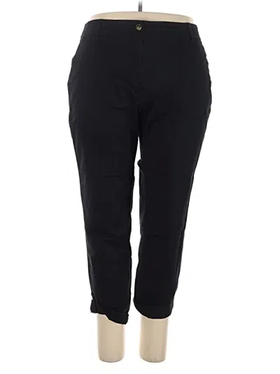 Pre-owned Jjill Active Pants In Black