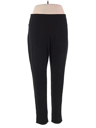 Pre-owned Jjill Active Pants In Black