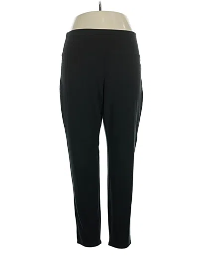 Pre-owned Jjill Active Pants In Black