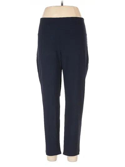 Pre-owned Jjill Active Pants In Blue