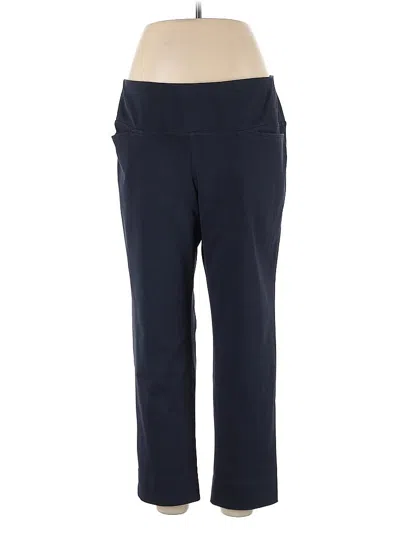 Pre-owned Jjill Active Pants In Blue