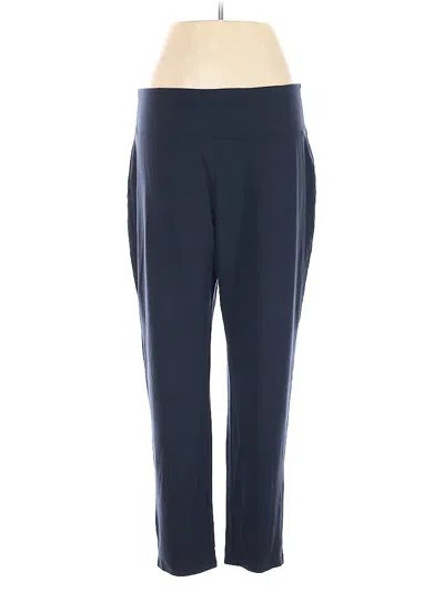 Pre-owned Jjill Active Pants In Blue