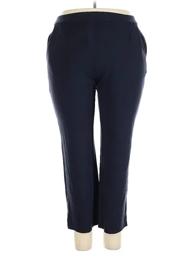 Pre-owned Jjill Active Pants In Blue
