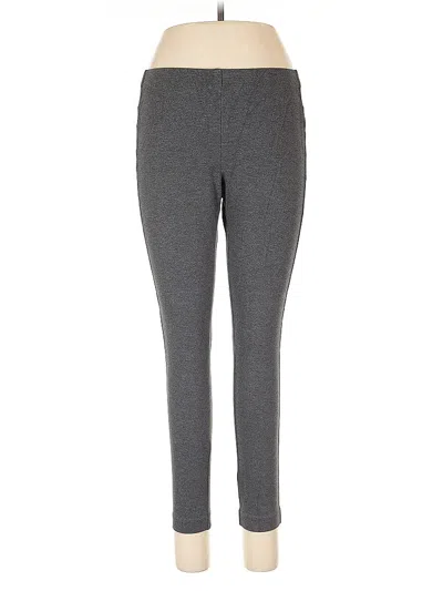 Pre-owned Jjill Active Pants In Gray