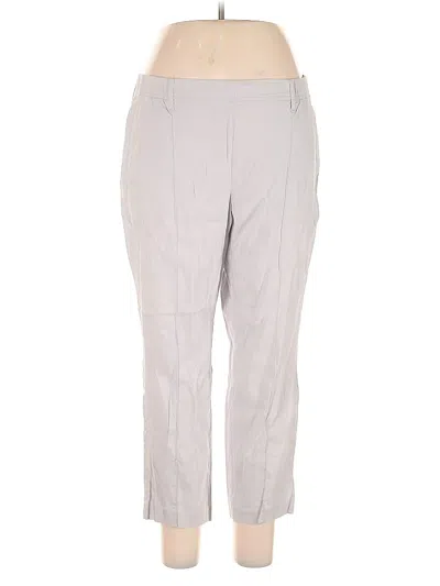 Pre-owned Jjill Active Pants In Gray
