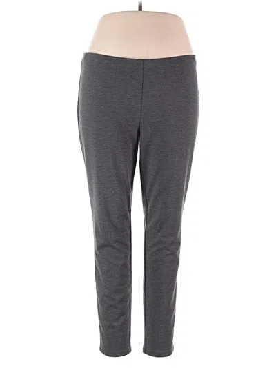 Pre-owned Jjill Active Pants In Gray