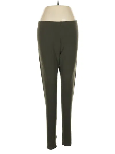 Pre-owned Jjill Active Pants In Green